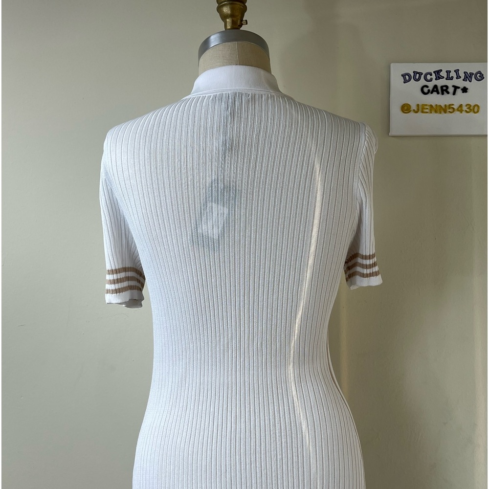 NWT๐ rag & bone Peyton Polo Knit Dress SZ-L - Picture 9 of 14
